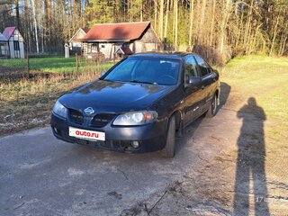 2006 Nissan Almera II (N16) Рестайлинг, синий, 215000 рублей, вид 2