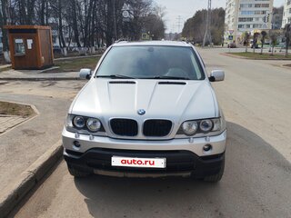 2000 BMW X5 3.0i I (E53), серебристый, 1000000 рублей, вид 1