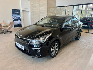 2017 Kia Rio IV, чёрный, 1269990 рублей, вид 1