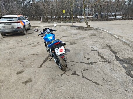 2005 Honda CB 600F Hornet, синий, 450000 рублей, вид 3