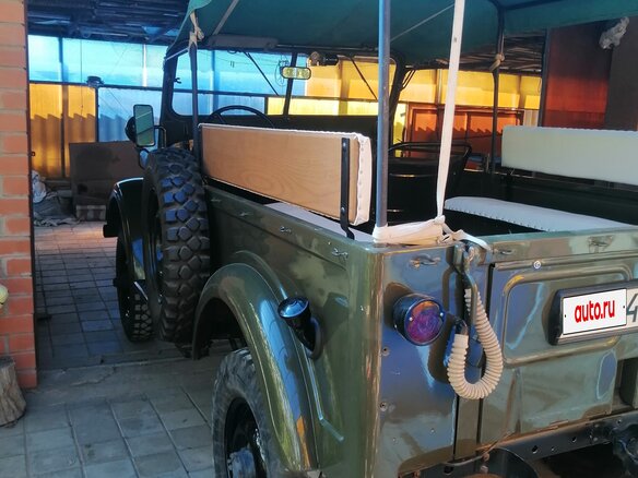 1967 ГАЗ 69, зелёный, 1500000 рублей - вид 1