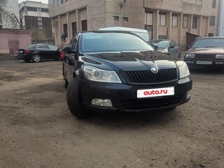 2009 Skoda Octavia II (A5) Рестайлинг, чёрный, 650000 рублей, вид 2