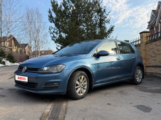 2013 Volkswagen Golf VII, голубой, 850000 рублей, вид 1