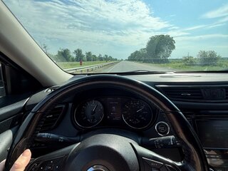 2017 Nissan Rogue II Рестайлинг, чёрный, 2399000 рублей, вид 5