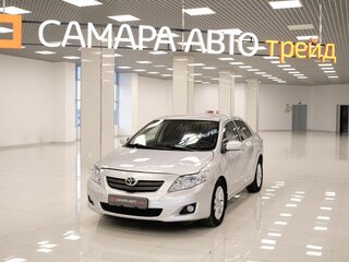 2009 Toyota Corolla X (E140, E150), серебристый, 493000 рублей, вид 1