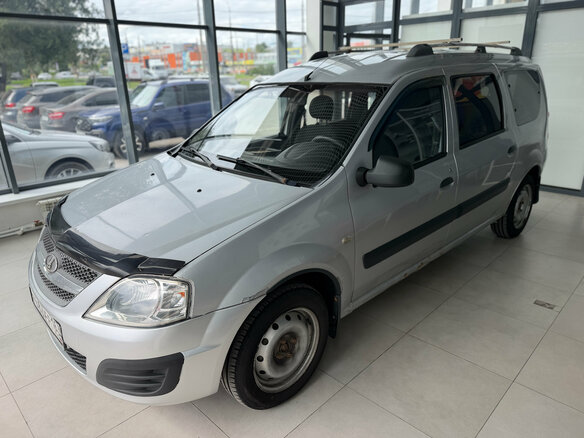 2014 Lada (ВАЗ) Largus I, серебристый, 505000 рублей - вид 1