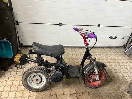 2003 Honda Lead 100, чёрный, 40000 рублей, вид 1
