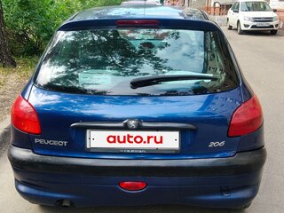 2003 Peugeot 206, синий, 270000 рублей, вид 2
