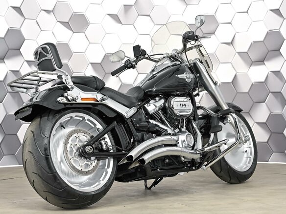2019 Harley-Davidson Fat Boy, чёрный, 1799000 рублей - вид 6