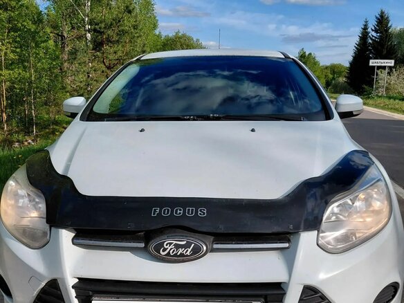 2013 Ford Focus III, белый, 720000 рублей - вид 1