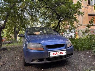 2006 Chevrolet Aveo I Рестайлинг, синий, 260000 рублей, вид 2