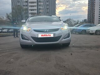 2015 Hyundai Elantra V (MD) Рестайлинг, серебристый, 950000 рублей, вид 4