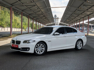 2016 BMW 5 серии 520d VI (F10/F11/F07) Рестайлинг, белый, 1895000 рублей, вид 4