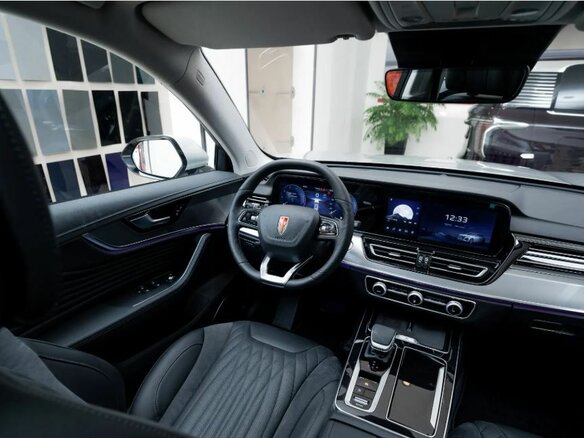 2024 Hongqi HS5 I Рестайлинг, чёрный - вид 6