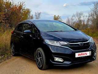 2017 Honda Fit III Рестайлинг, синий, 1230000 рублей, вид 2