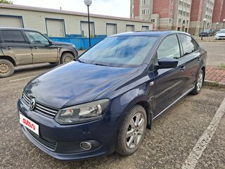 2010 Volkswagen Polo V, синий, 600000 рублей, вид 1