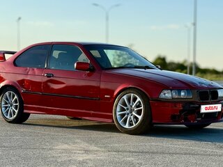 1999 BMW 3 серии Compact 316i III (E36), серебристый, 300000 рублей, вид 2