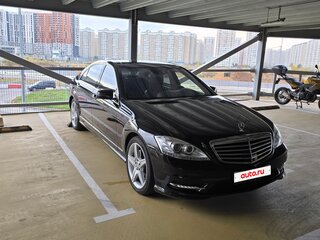 2010 Mercedes-Benz S-Класс 500 Long V (W221) Рестайлинг, чёрный, 3900000 рублей, вид 2