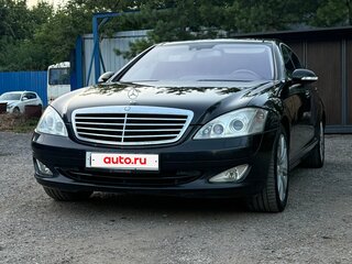 2008 Mercedes-Benz S-Класс 500 V (W221), чёрный, 1300000 рублей, вид 3