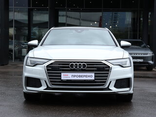 2022 Audi A6 40 TDI V (C8), белый, 4499000 рублей, вид 2