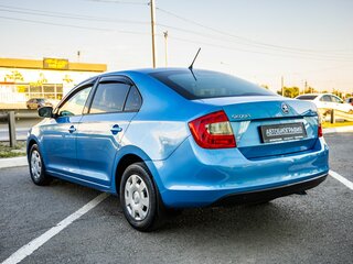 2014 Skoda Rapid I, голубой, 748000 рублей, вид 5