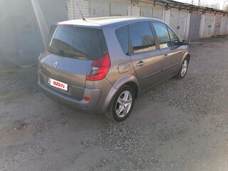 2009 Renault Scenic II Рестайлинг, серебристый, 550000 рублей, вид 4