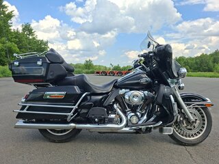 2009 Harley-Davidson Electra Glide, чёрный, 750000 рублей, вид 1