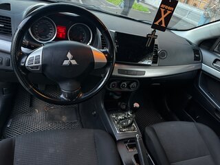 2008 Mitsubishi Lancer X, чёрный, 780000 рублей, вид 4