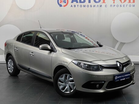 2014 Renault Fluence I Рестайлинг, бежевый, 780000 рублей, вид 1