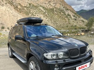 2004 BMW X5 3.0d I (E53) Рестайлинг, чёрный, 1200000 рублей, вид 3