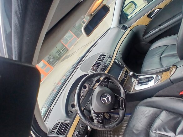 2005 Mercedes-Benz E-Класс 200 III (W211, S211), чёрный, 850000 рублей - вид 8