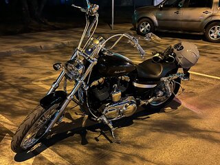 2009 Harley-Davidson XL1200, чёрный, 549000 рублей, вид 2