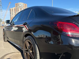2019 Mercedes-Benz C-Класс 180 IV (W205) Рестайлинг, чёрный, 2650000 рублей, вид 4