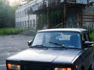 2005 Lada (ВАЗ) 2107, фиолетовый, 90000 рублей, вид 4