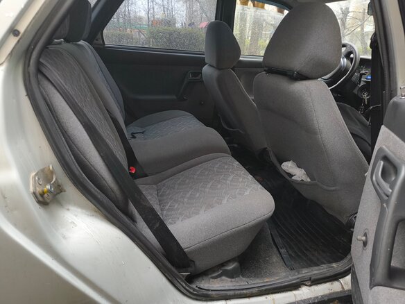 2004 Lada (ВАЗ) 2112, серебристый, 95000 рублей - вид 6