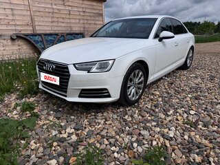 2016 Audi A4 V (B9), белый, 1550000 рублей, вид 1