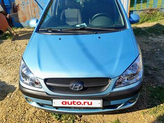 2009 Hyundai Getz I Рестайлинг, голубой, 540000 рублей, вид 1
