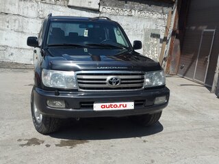 2006 Toyota Land Cruiser 100 Series Рестайлинг 2, чёрный, 2500000 рублей, вид 2