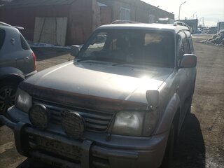 1998 Toyota Land Cruiser Prado 90 Series, серый, 1500000 рублей, вид 4