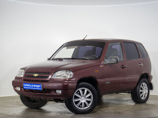 2004 Chevrolet Niva I, красный, 319000 рублей, вид 3