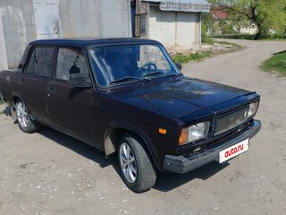 2009 Lada (ВАЗ) 2107, фиолетовый, 250000 рублей, вид 2