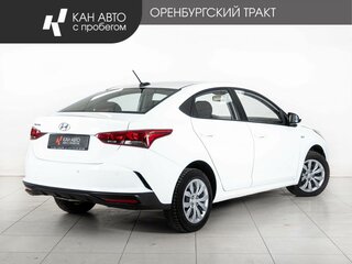 2021 Hyundai Solaris II Рестайлинг, белый, 1320000 рублей, вид 3