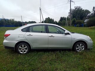 2014 Nissan Almera III (G15), серебристый, 480000 рублей, вид 3