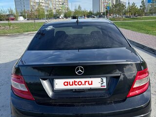 2010 Mercedes-Benz C-Класс 180 BlueEFFICIENCY III (W204), чёрный, 1225000 рублей, вид 2