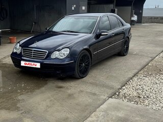 2000 Mercedes-Benz C-Класс 240 II (W203), синий, 650000 рублей, вид 1