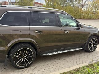 2017 Mercedes-Benz GLS 350 d I (X166), коричневый, 4000000 рублей, вид 4