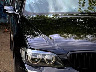 2006 BMW 7 серии 750i IV (E65/E66) Рестайлинг, синий, 1300000 рублей, вид 5
