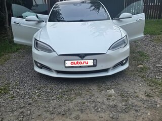2016 Tesla Model S 90D I Рестайлинг, белый, 2500000 рублей, вид 3