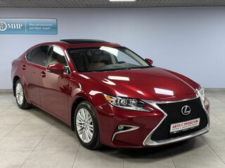 2016 Lexus ES 250 VI Рестайлинг, красный, 2170000 рублей, вид 3