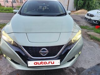 2018 Nissan Leaf II (ZE1), зелёный, 1600000 рублей, вид 1